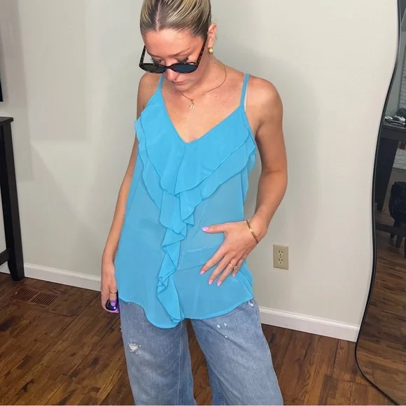 Buckle Ruffle Top - Picture 5 of 6